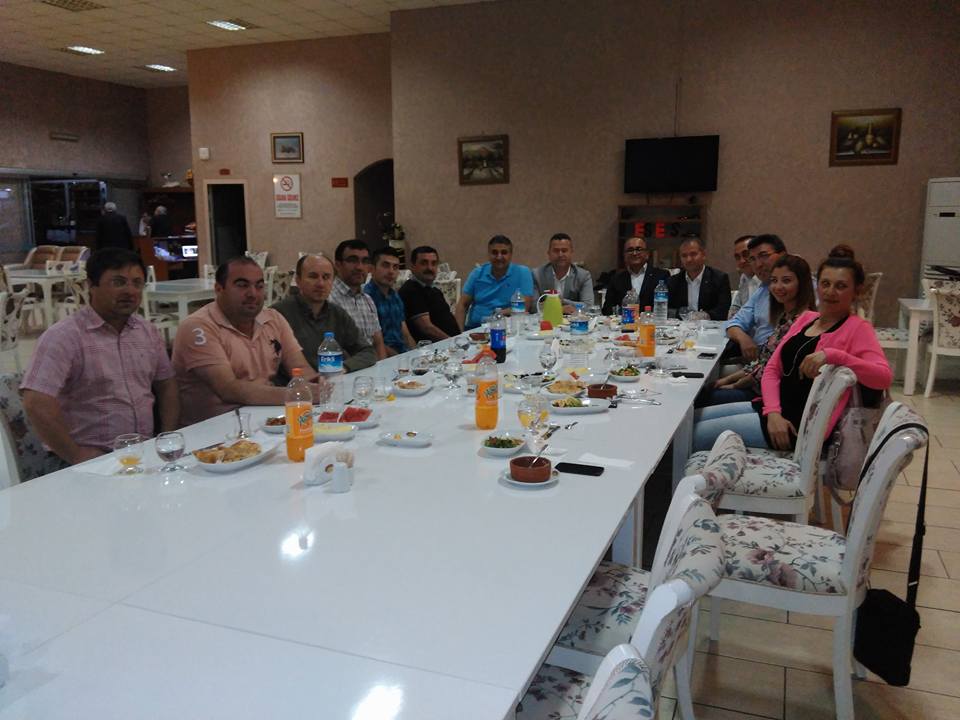 İŞYERİ TEMSİLCİLERİMİZLE İFTAR YEMEĞİNDE BULUŞTUK