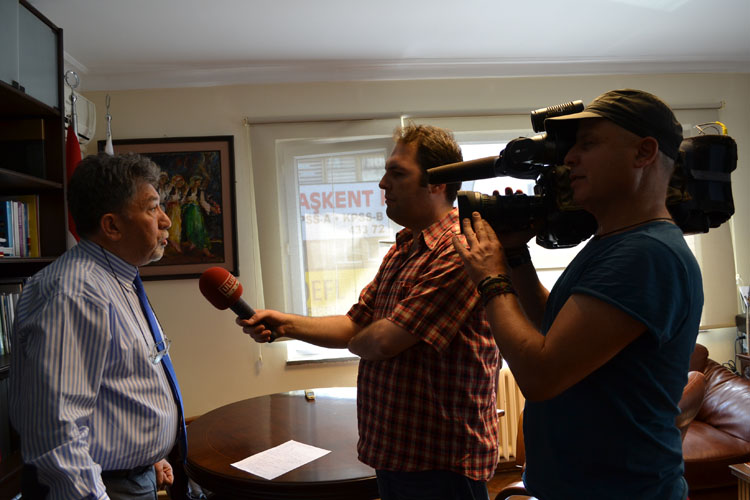 ULUSAL KANAL İLE RÖPORTAJ