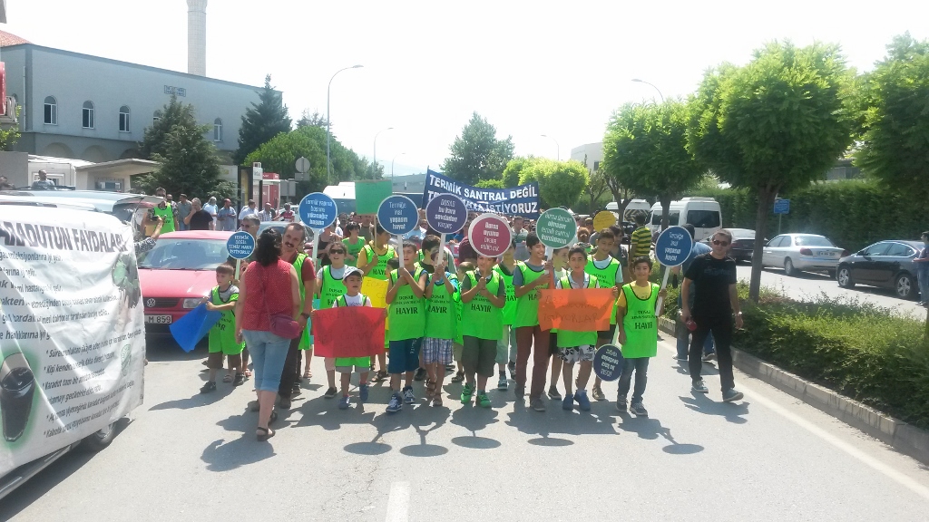 `YEŞİL BURSA KARA BURSA OLMASIN` YÜRÜYÜŞ VE BASIN AÇIKLAMASI