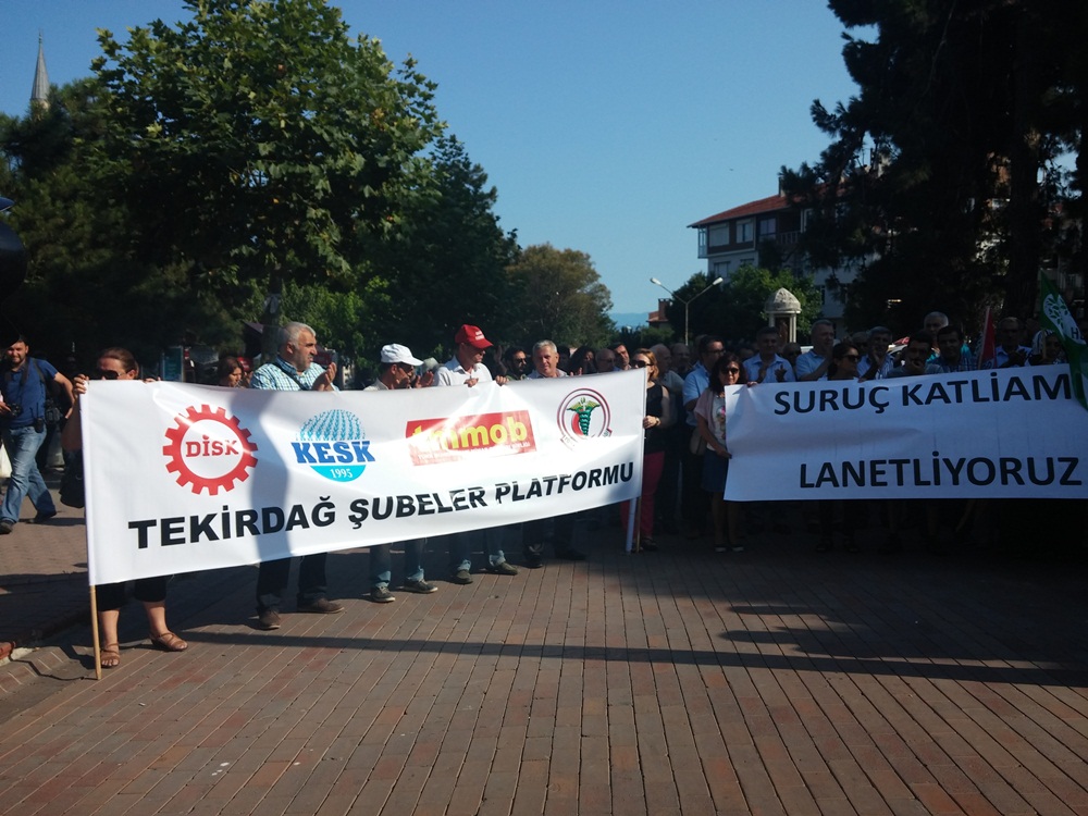 SURUÇ YAŞANANLARLA İLGİLİ BASIN AÇIKLAMASI