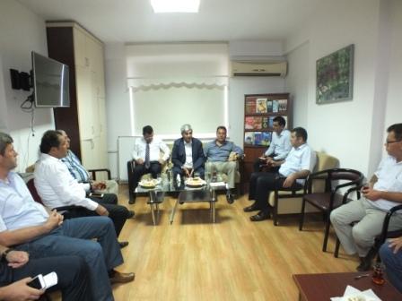 CHP MİLLETVEKİLLERİNDEN ODA`MIZA ZİYARET
