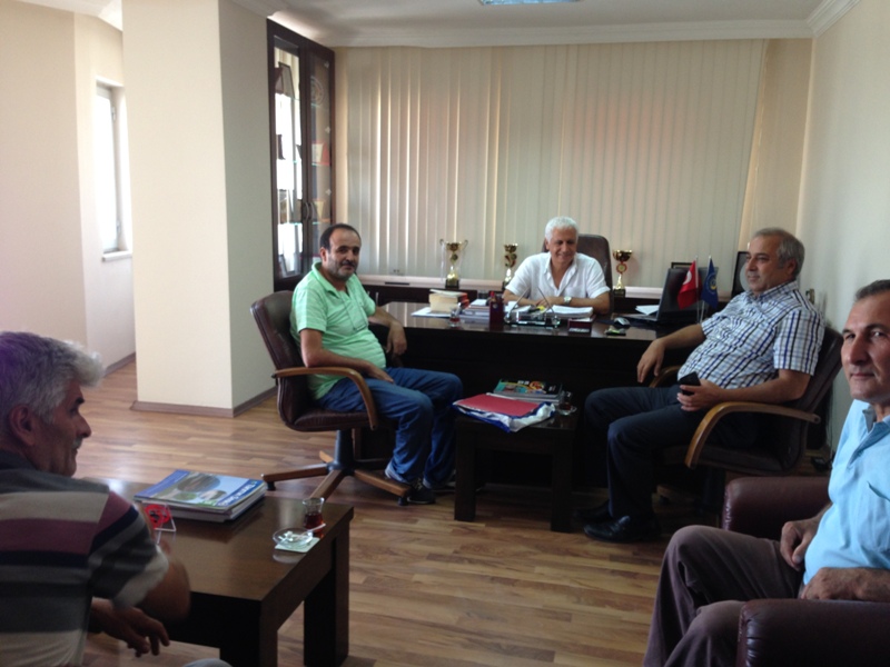 GAZİLER KÖYÜNDEKİ SERA ÜRETİCİLERİ İLE BİR ARAYA GELDİK