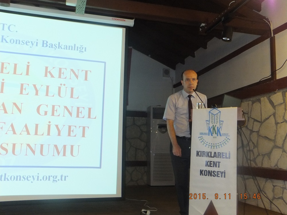 KIRKLARELİ KENT KONSEYİ GENEL KURULU