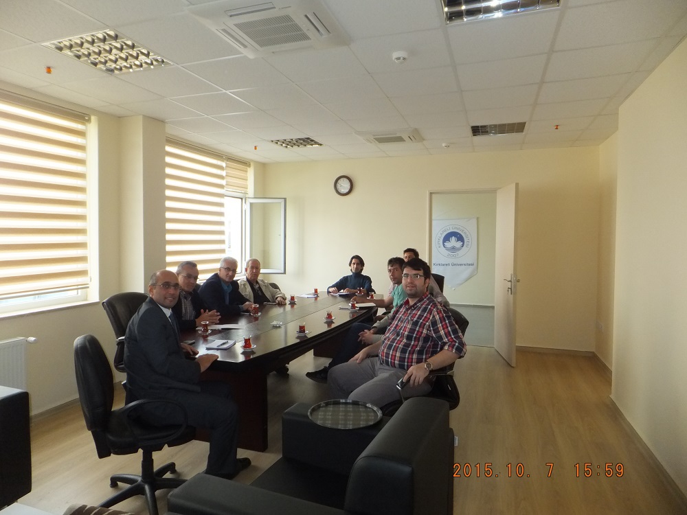 TMMOB KIRKLARELİ İKK YÖNETİMİNDEN KLÜ MİMARLIK FAKÜLTESİNE ZİYARET