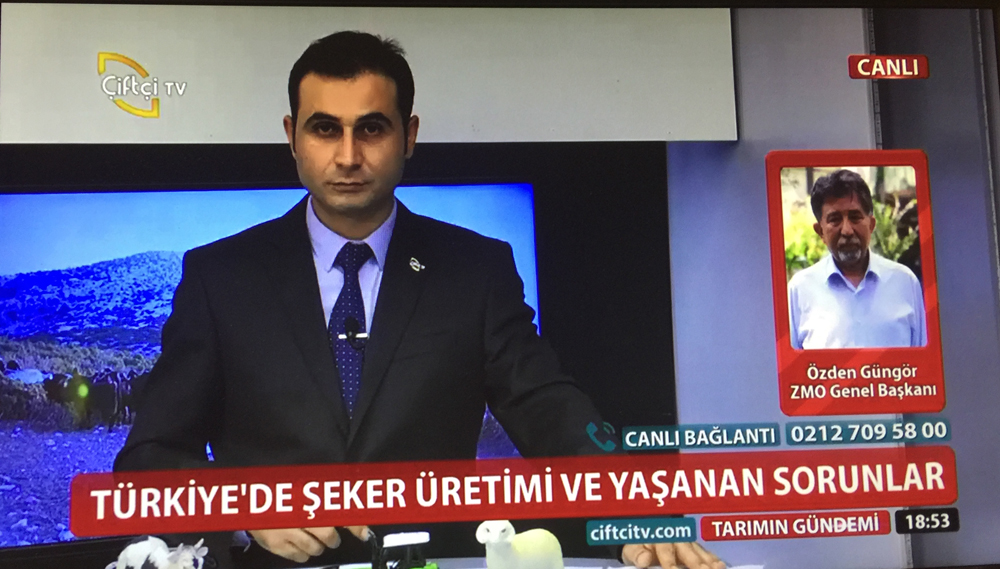 ÇİFTÇİ TV YAYINI - ŞEKER ÜRETİMİ