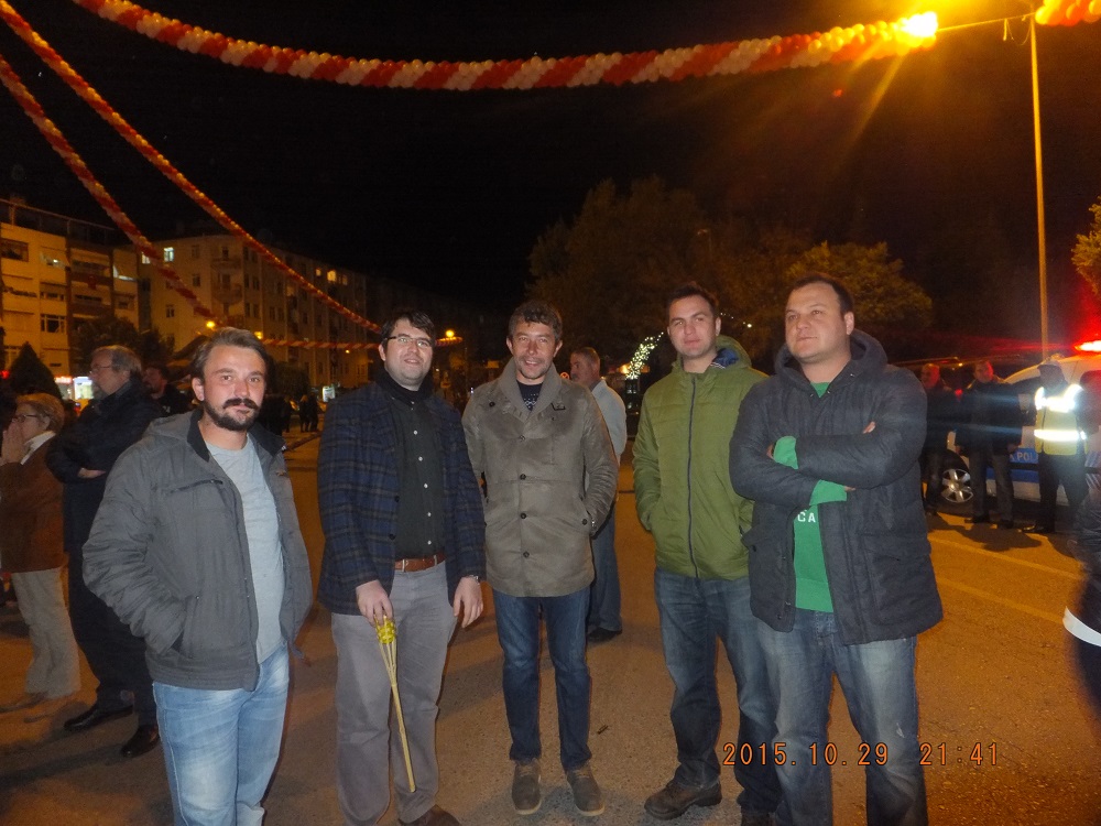 KIRKLARELİ`DE CUMHURİYET YÜRÜYÜŞÜNE KATILDIK