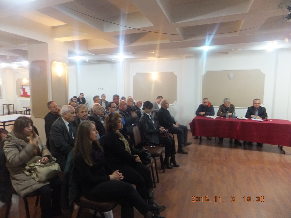 KIRKLARELİ`DE TRAKYA ÇEVRE PLATFORMUNCA BASIN TOPLANTISI YAPILDI