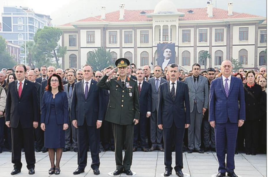 10 KASIM ULU ÖNDER M. KEMAL ATATÜRK`Ü ANMA TÖRENİ`NE KATILDIK