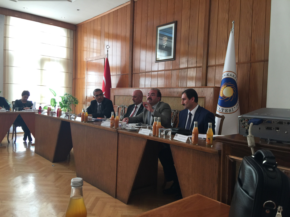 DEKANLAR TOPLANTISINA KATILDIK