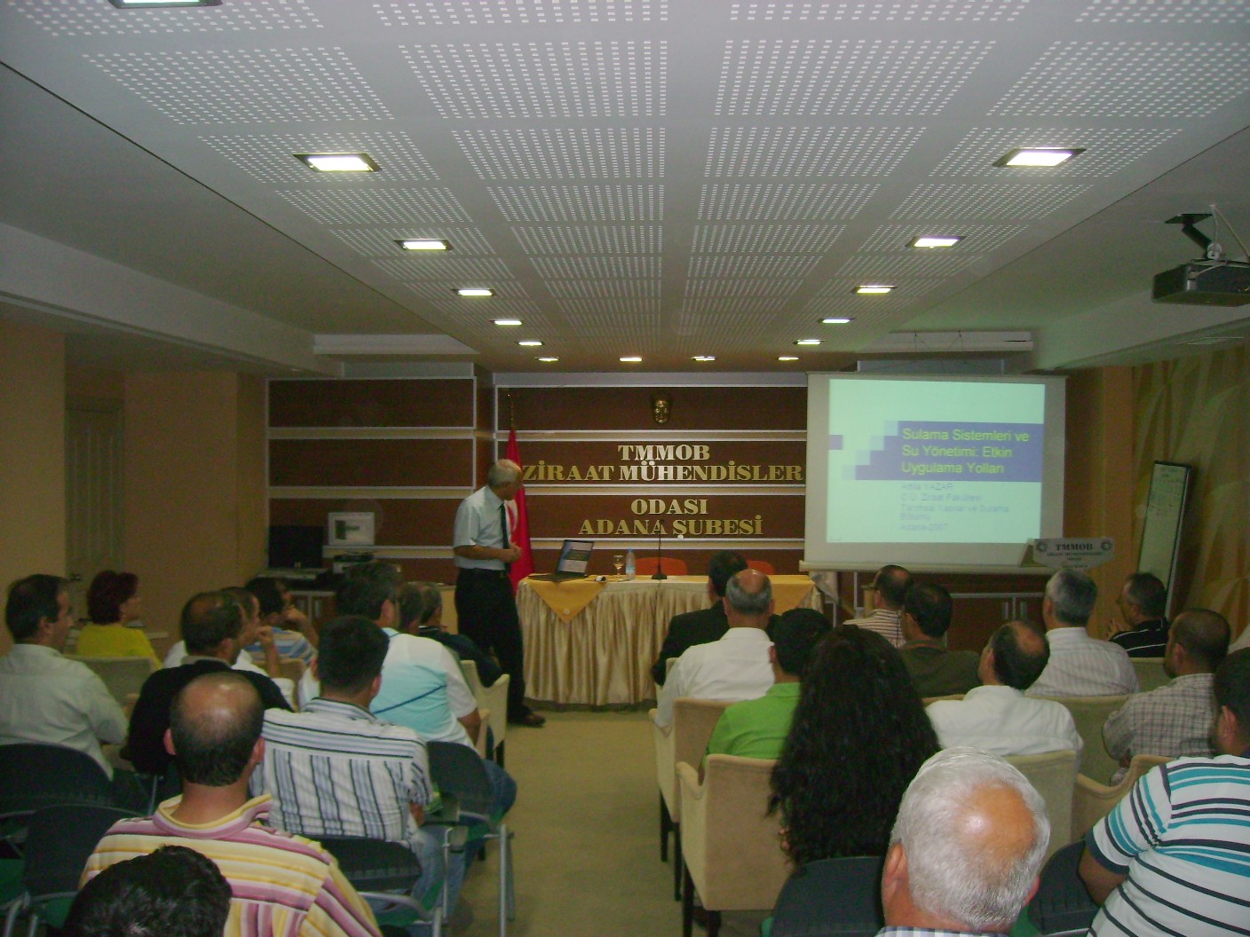 SULAMA SİSTEMLERİ VE SU YÖNETİMİ SEMİNERİ