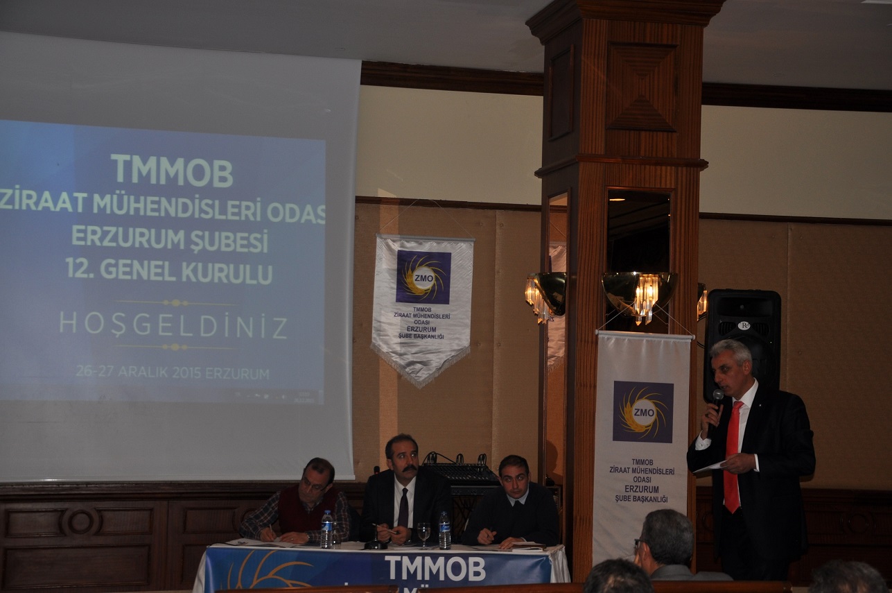 ERZURUM ŞUBE 12. DÖNEM OLAĞAN GENEL KURULU VE SEÇİMLERİ YAPILDI