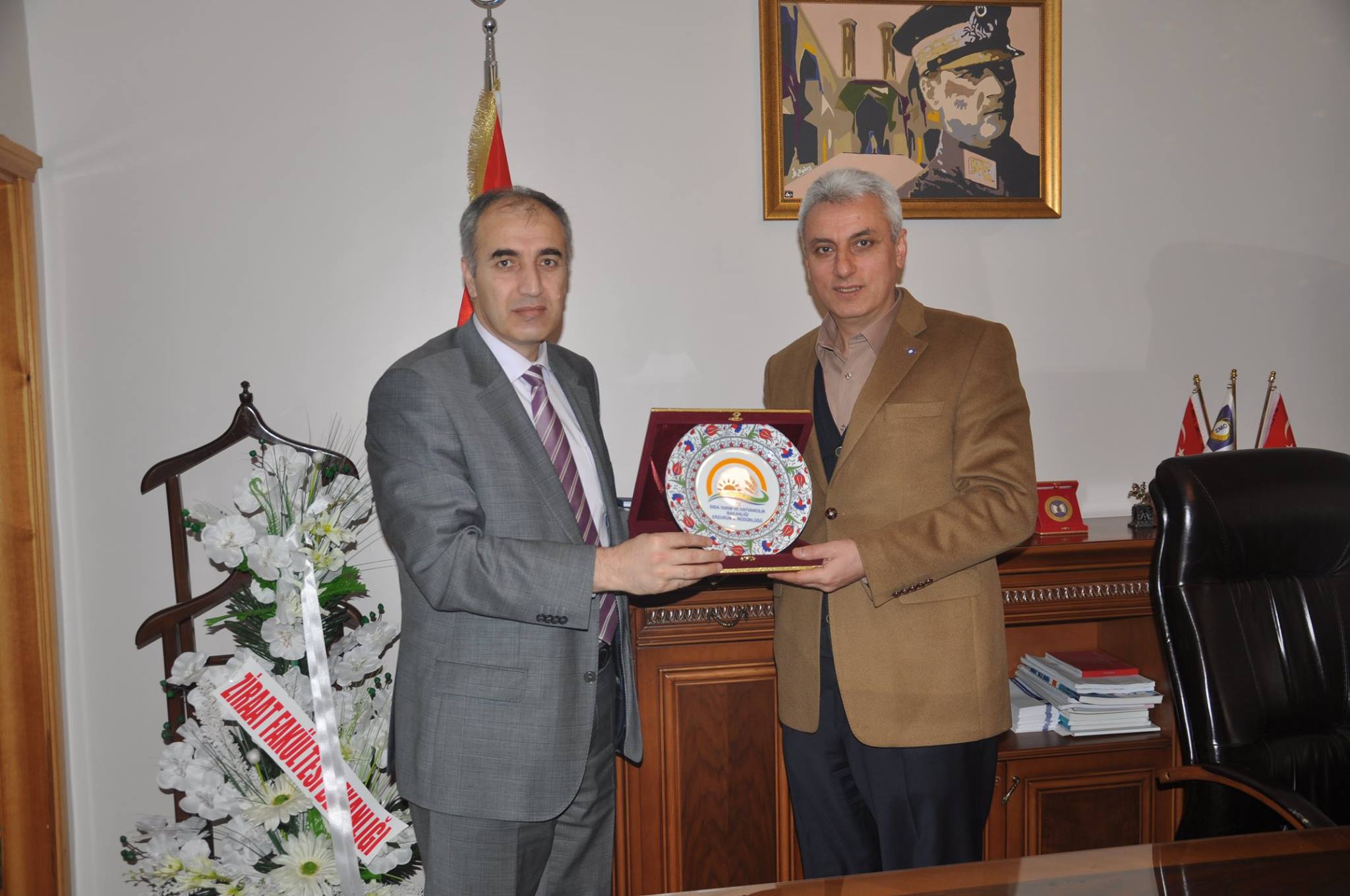 ERZURUM GIDA TARIM VE HAYVANCILIK İL MÜDÜRLÜĞÜNDEN ODA'MIZA ZİYARET