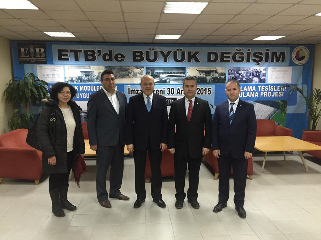 ESKİŞEHİR TİCARET BORSASINA ZİYARET