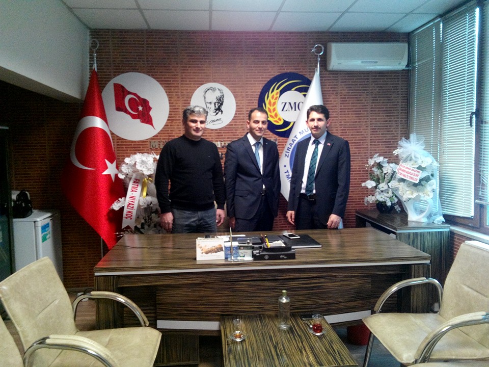 TALAS İLÇE GIDA TARIM VE HAYVANCILIK MÜDÜRLÜĞÜNDEN ODAMIZA ZİYARET