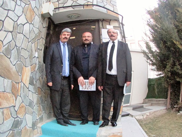 KONYA ŞUBEMİZİN 11. OLAĞAN GENEL KURUL SEÇİMLERİ İLE TEKRAR YÖNETİME GELEN BAŞKANIMIZ CELİL ÇALIŞ VE YÖNETİM KURULUMUZA KUTLAMA ZİYARETLERİ