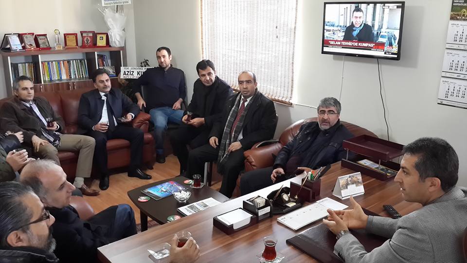 TÜRKELİ DÜŞÜNCE VE ARAŞTIRMALAR TOPLULUĞU (TÜRDAT) YÖNETİMİNİN ODAMIZA HAYIRLI OLSUN ZİYARETİ