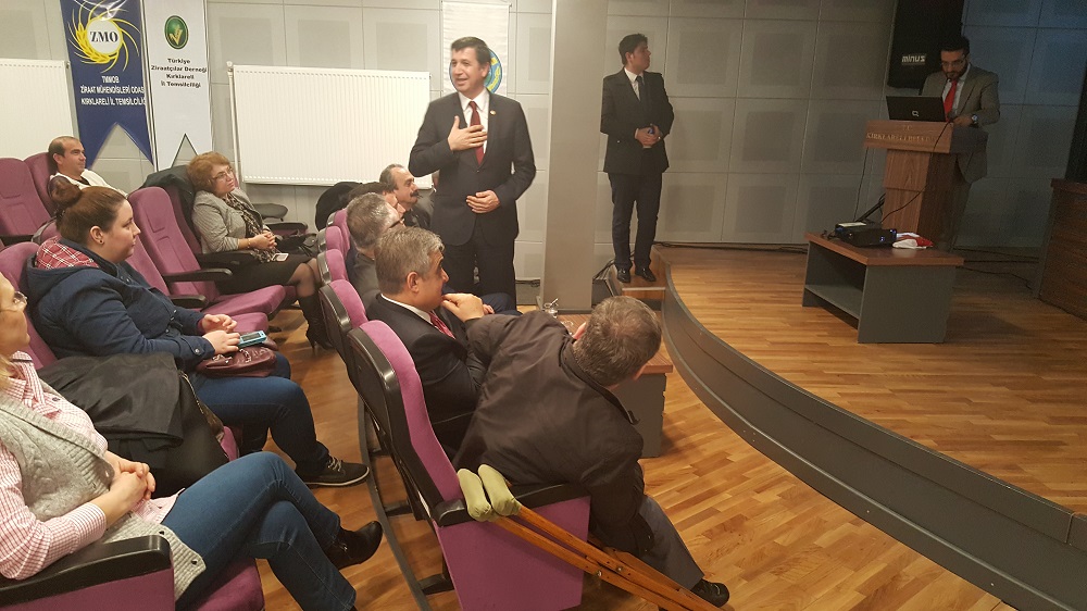 KIRKLARELİ`NDE TARIM HAFTASI ETKİNLİĞİ KONFERANSI