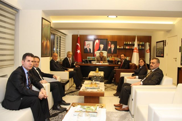 ÇAYKUR GENEL MÜDÜRÜNÜ ZİYARET ETTİK