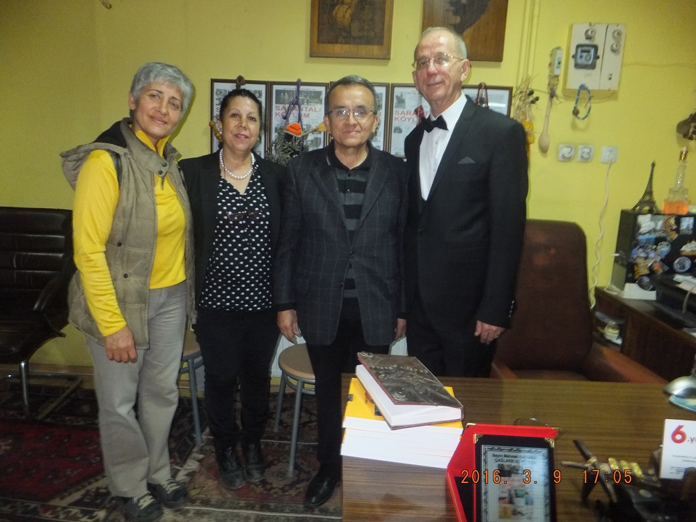 KIRKLARELİ`DE YAYINLANAN "SARANTALI KÖYLÜM" GAZETESİNİ ZİYARET ETTİK 
