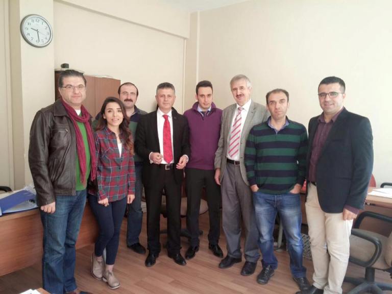 ÜYELERİMİZE ZİYARET