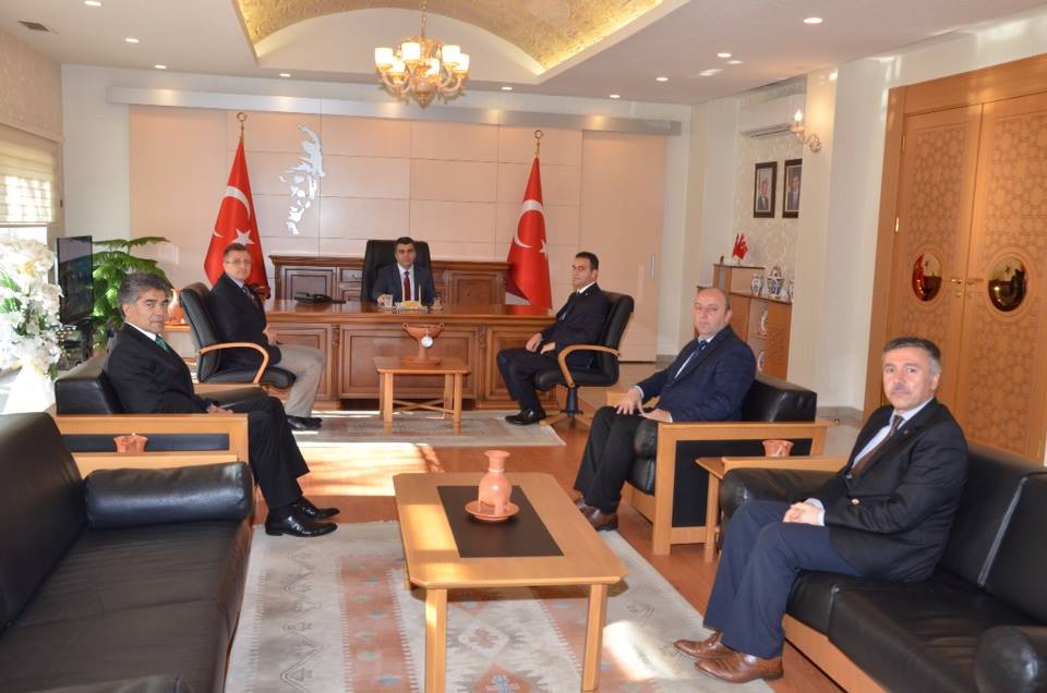 KAYSERİ VALİSİ SAYIN ORHAN DÜZGÜN`Ü  MAKAMINDA ZİYARET ETTİK 