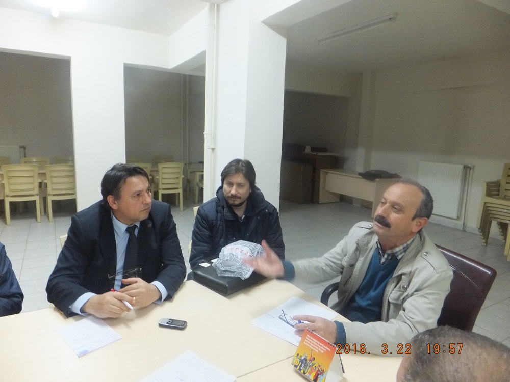 KIRKLARELİ`DE SABAHATTİN ALİ KÜLTÜR GÜNLERİ İÇİN TOPLANTI YAPILDI