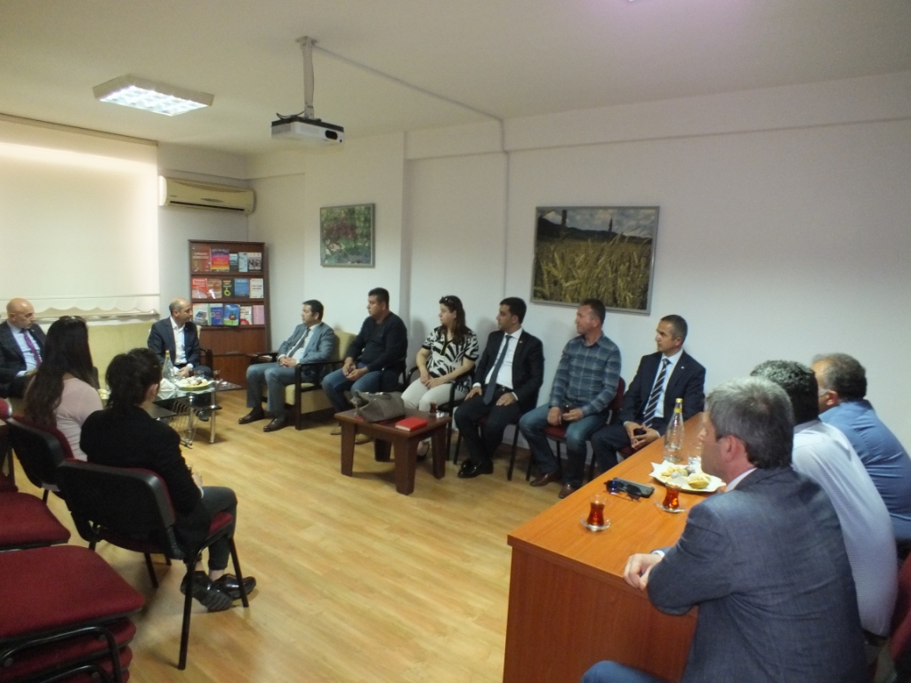 CHP GENEL BAŞKAN YARDIMCISI ODA`MIZI ZİYARET ETTİ