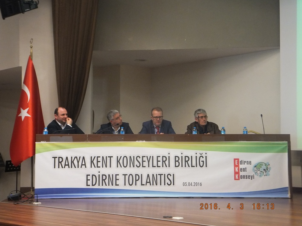 KIRKLARELİ İL TEMSİLCİLİĞİMİZ TRAKYA KENT KONSEYLERİ BİRLİĞİ TOPLANTISINA KATILDI