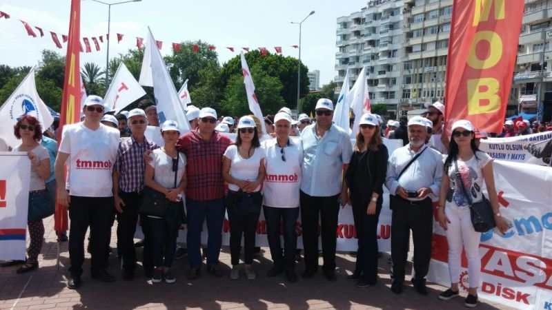 1 MAYIS BİRLİK MÜCADELE VE DAYANIŞMA GÜNÜ KUTLANDI