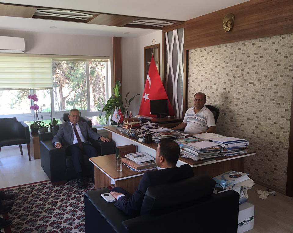 ALATA MÜDÜRÜ SAYIN DR. DAVUT KELEŞ`İ ZİYARET