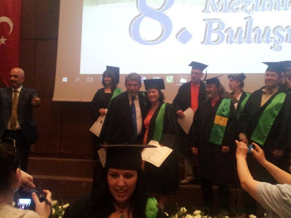 ODA BAŞKANIMIZ ÖZDEN GÜNGÖR AÜZF 8.MEZUNLAR BULUŞMASI`NA KATILDI