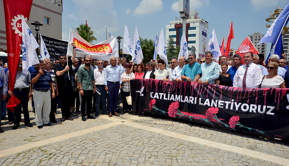 EMEK GÜÇLERİ TERÖR SALDIRISINI KINADI