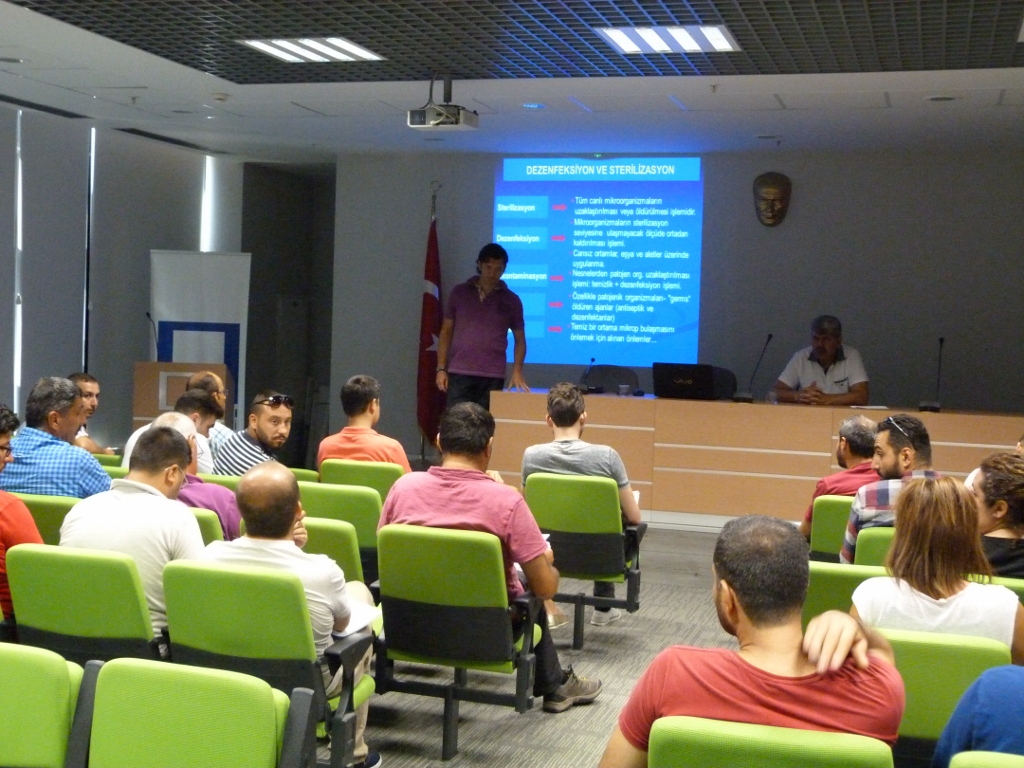 33. BİYOSİDAL ÜRÜN UYGULAYICI PERSONEL EĞİTİMİNİ GERÇEKLEŞTİRDİK.