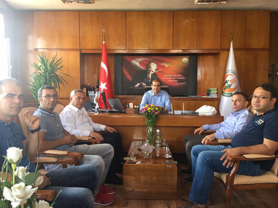 MERSİN TKK BÖLGE MÜDÜRÜ SAYIN HİLMİ TUNAHAN EYİCE`Yİ ZİYARET 