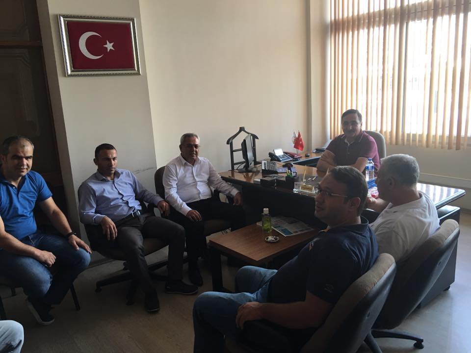 MERSİN TKK BÖLGE MÜDÜR YARDIMCISI İ. GÖKSENİN TÜRKMENOĞLU`NU ZİYARET