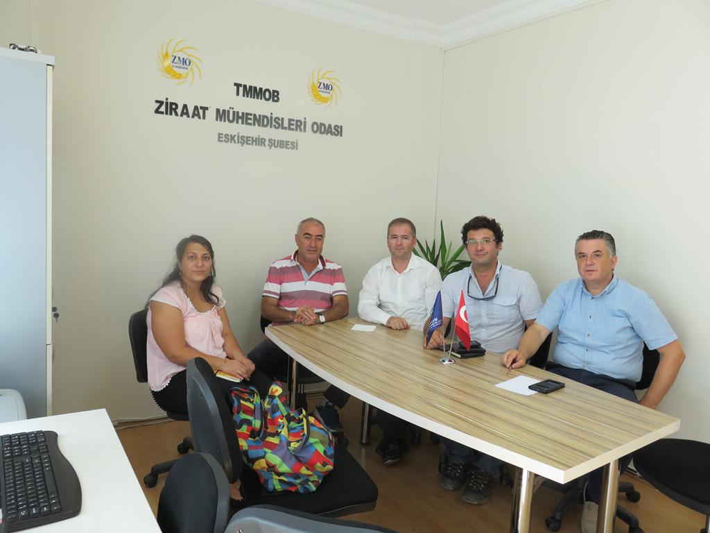 ESKİŞEHİR TEPEBAŞI BELEDİYESİ  YETKİLİLERİ ZİYARETİ