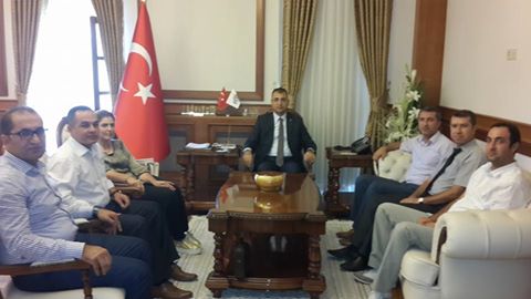 MALATYA VALİSİNİ ZİYARET ETTİK.