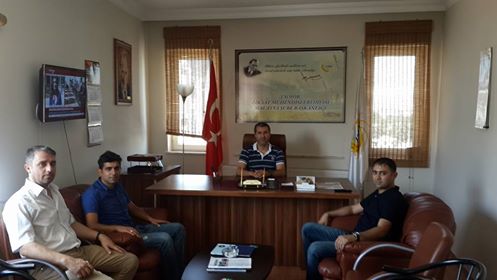 MALATYA ÜLKÜ OCAĞI BAŞKANI VE YÖNETİMİ ODAMIZA ZİYARETİ