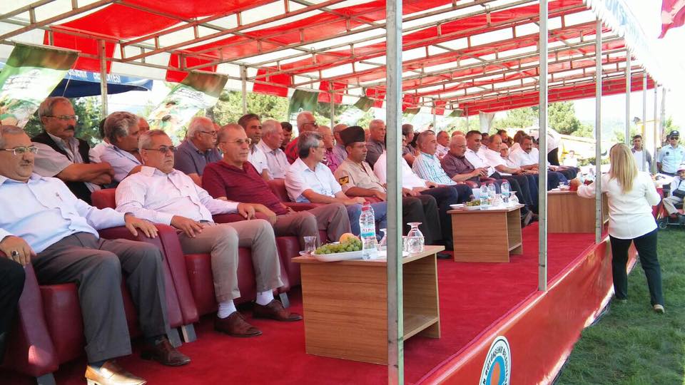 ÇAMLIYAYLA`DA DÜZENLENEN 3.GELENEKSEL KARAKUCAK GÜREŞLERİNE KATILDIK.