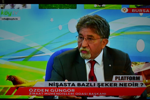 ODA BAŞKANIMIZ KÖY TV`NİN PLATFORM PROGRAMINA KATILDI 