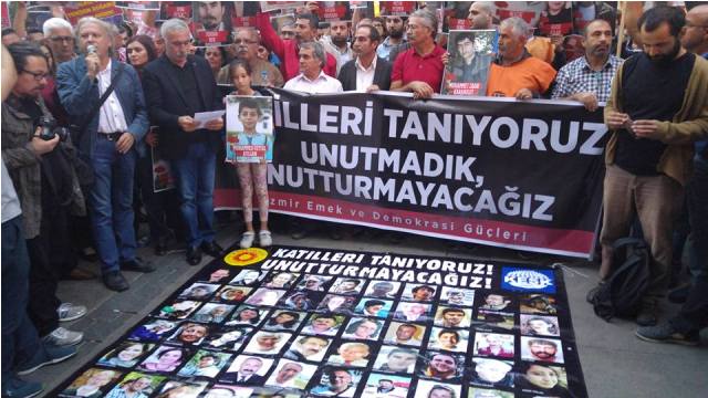 10 EKİM ANKARA KATLİAMI ANMASI 