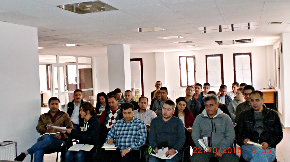 BİLİRKİŞİ EĞİTİMİ TAMAMLANDI.
