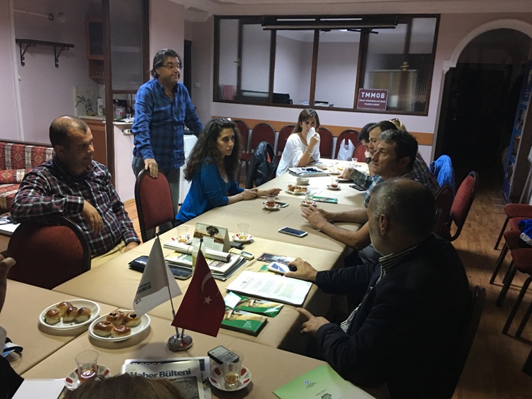  JAPONYA`DA TARIM ENDÜSTRİSİ VE TARIMSAL EKOTURİZM EĞİTİMİNE KATILAN ÜYELERİMİZ İLE TOPLANTI