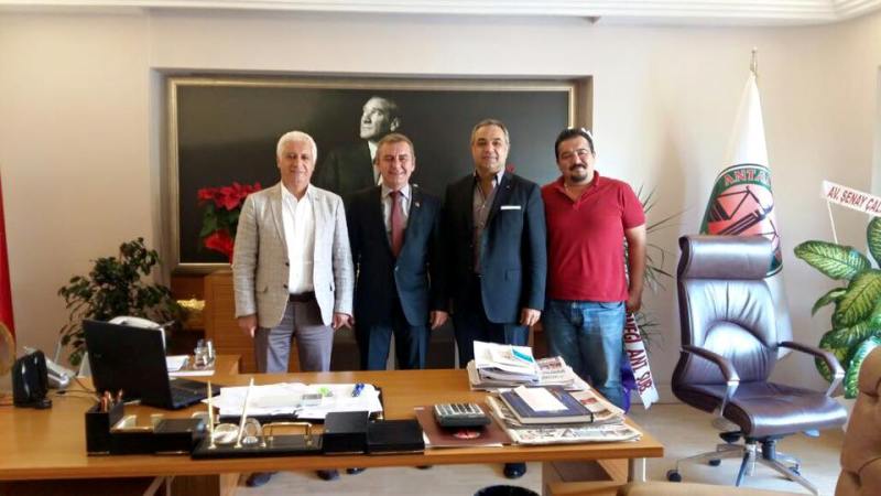 ANTALYA BARO BAŞKANINA ZİYARET
