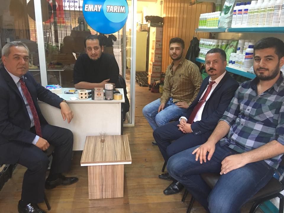  ZİRAİ İLAÇ BAYİ MESLEKTAŞLARI  ZİYARET