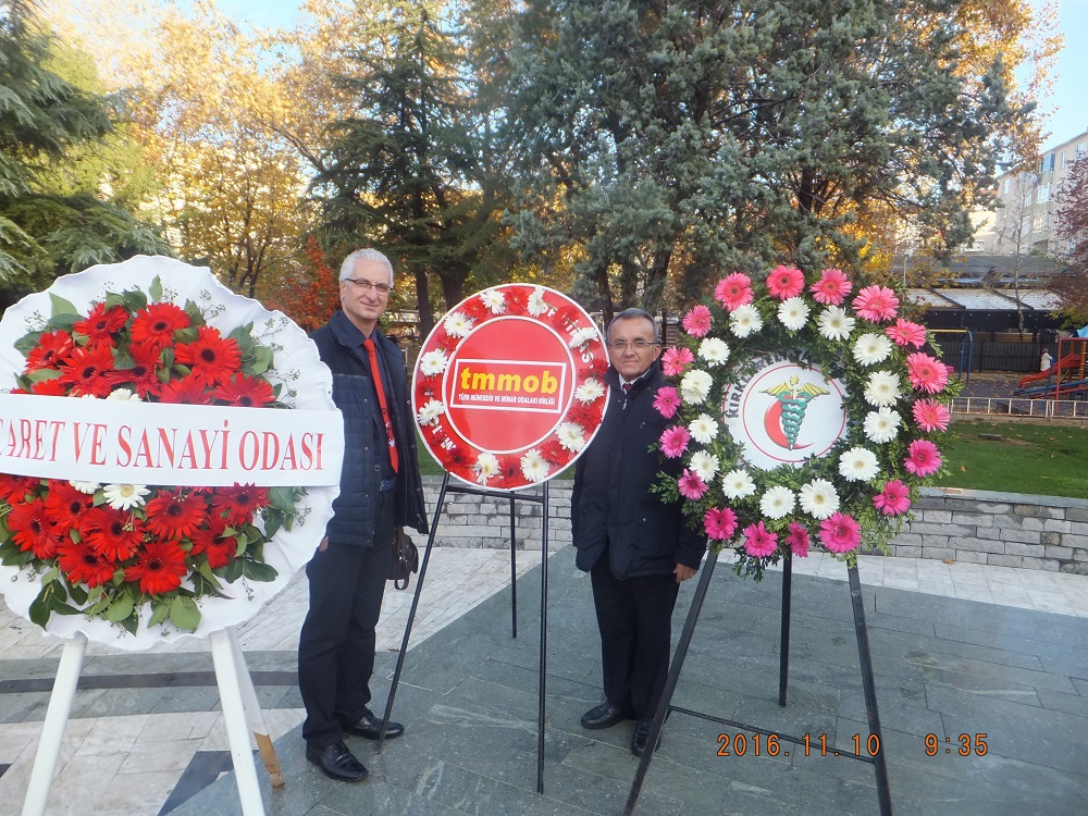 10 KASIM ATATÜRK`Ü ANMA GÜNÜ PROGRAMINA KATILDIK