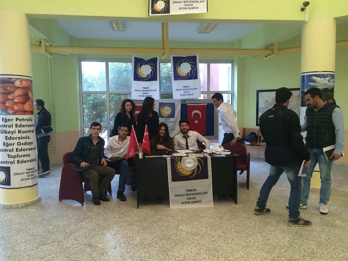 ODAMIZIN TANITIMI İÇİN STANT AÇTIK