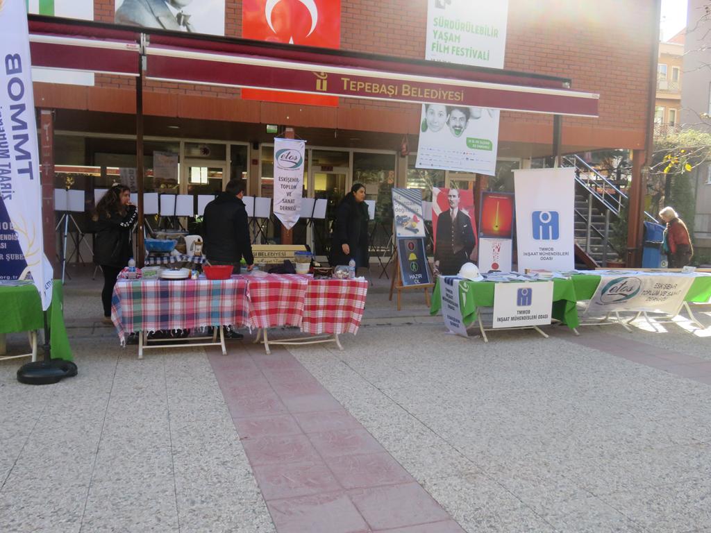 "SÜRDÜRÜLEBİLİR YAŞAM" FİLM FESTİVALİNDE STANT AÇTIK