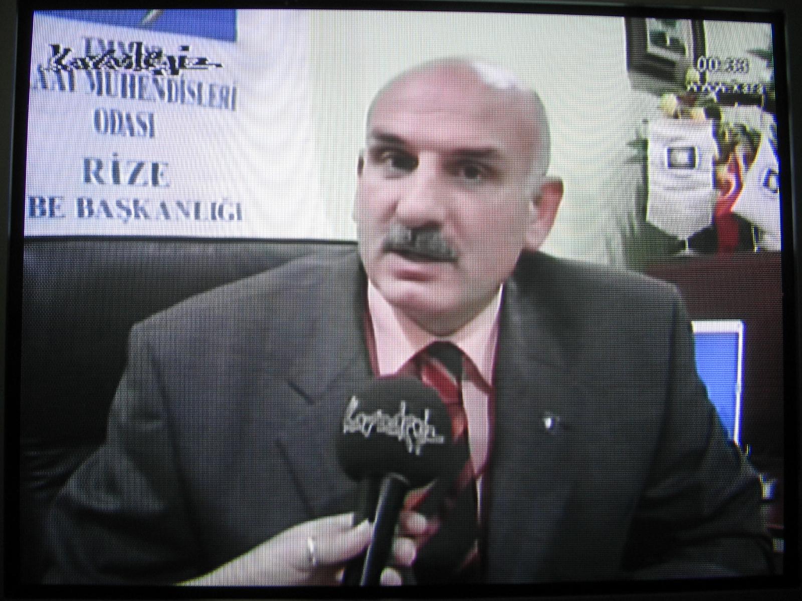 ŞUBE BAŞKANIMIZ MUHAMMET PERTEK KARADENİZ TV'YE AÇIKLAMA YAPTI