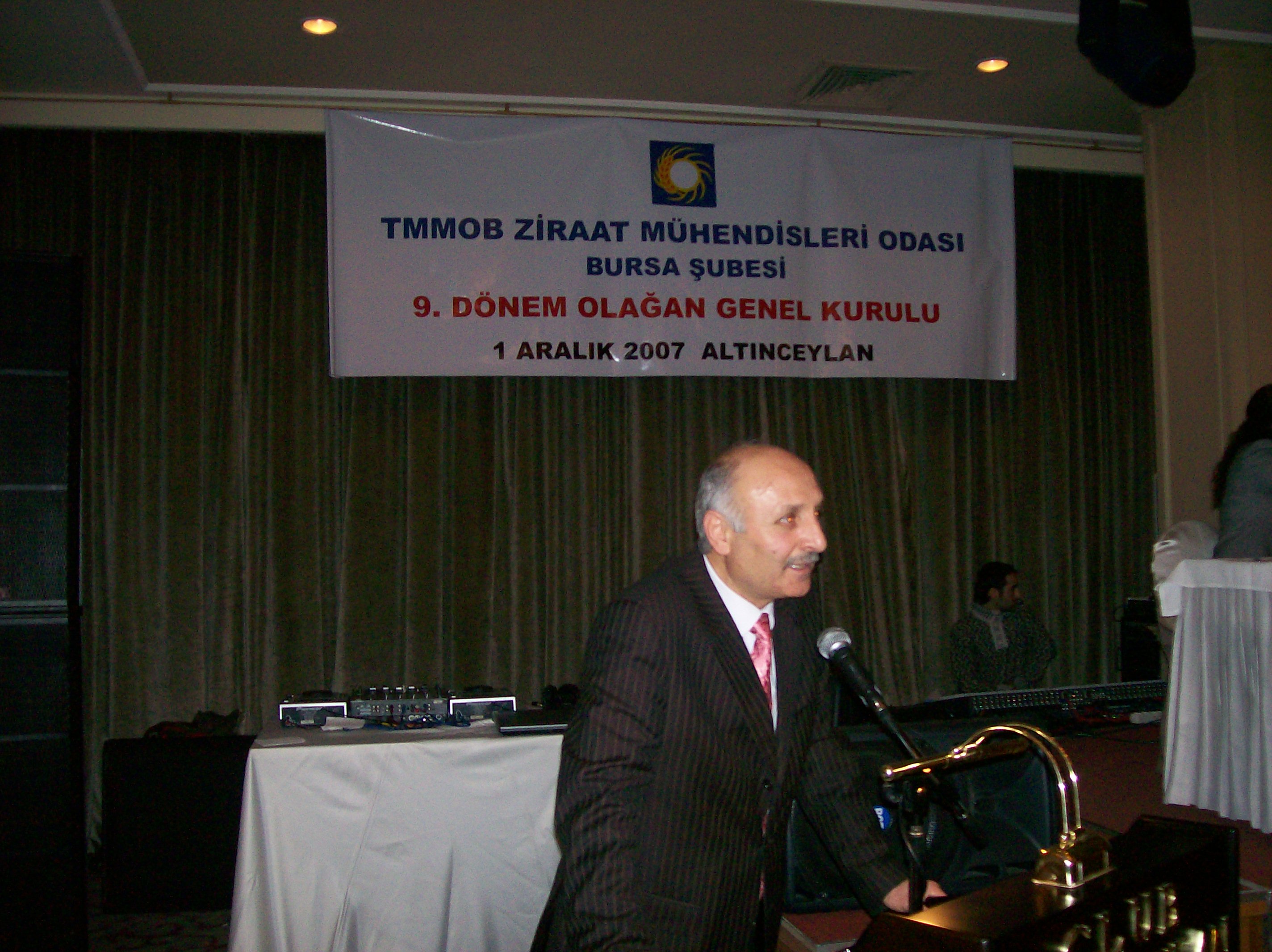 ŞUBEMİZİN 9. OLAĞAN GENEL KURUL VE SEÇİMİ  1-2 ARALIK 2007'DE YAPILDI
